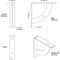 Ekena Millwork Bulwark Steel Bracket, Antiqued Brass 2"W x 10"D x 10"H BKTM02X10X10BUABS - alternate 3
